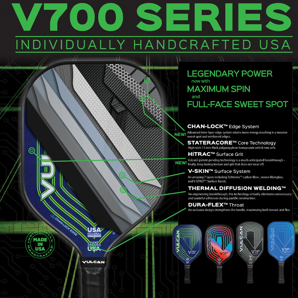 Vulcan V710HT MAX Pickleball Paddle